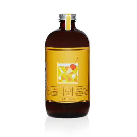 3/4 OZ - Handcrafted Honey Sour Syrup 500ml - Alambika 3/4 OZ. Syrups