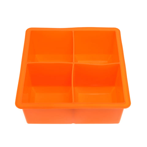 Ice Tray - Orange Giant Sized Cubes - Alambika Alambika Barware - Accessories