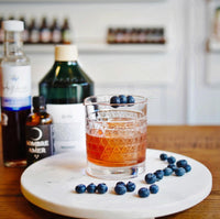 Blueberry Gin Old Fashioned