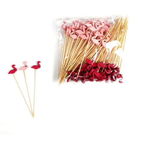 Cocktail Pick - Flamingo (Pack of 100) by Alkademie - Alambika Canada