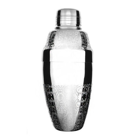 Shaker - Tristan 3 Pieces Engraved 500ml by Alkademie - Alambika Canada