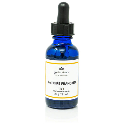 Henri et Victoria - Beard oil Preshave - Poire 28g by Henri et Victoria - Alambika Canada