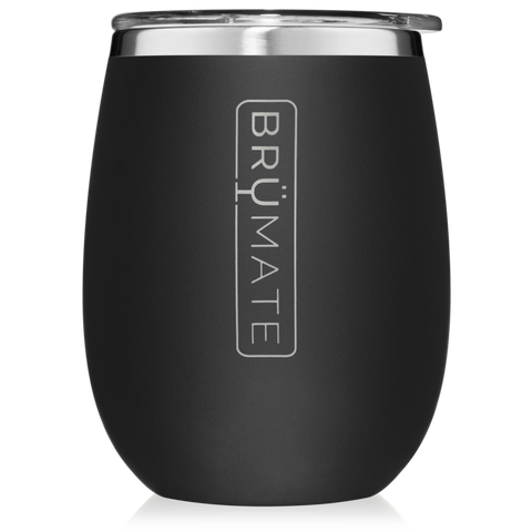 Insulated Tumbler 12oz - Matte Black by BruMate - Alambika Canada