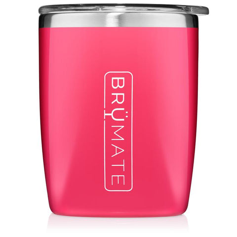 Insulated Tumbler 12oz - Neon Pink by BruMate - Alambika Canada