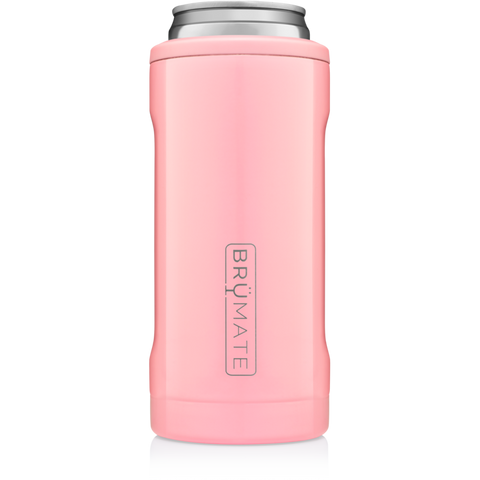Hopsulator Slim "Cocktail Can" Blush Pink by BruMate - Alambika Canada