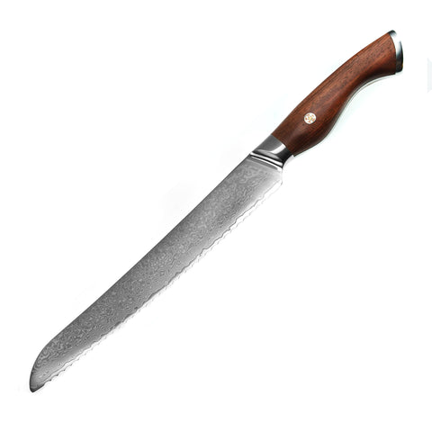 Bread Knife with Rosewood handle - Alambika Alambika Knives - Folding