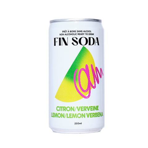 Fin Soda Citron Verveine 250ml by Fin Soda - Alambika Canada