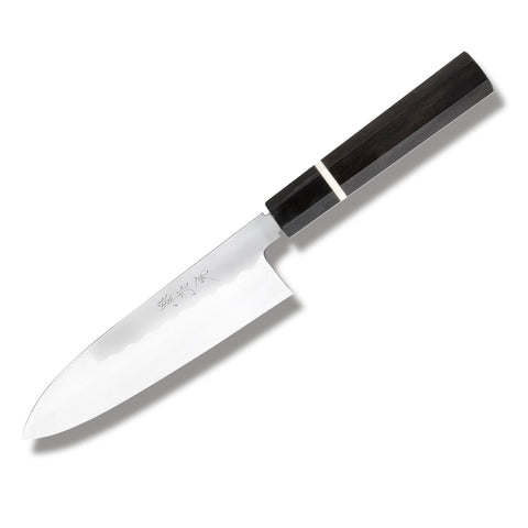 Ikeda Honyaki Oil Quenched Santoku 165 by Akifusa - Alambika Canada