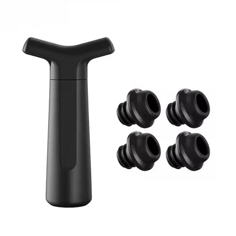 Vacuum Wine Preserver Set – Pump with 4 Stoppers
