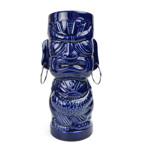 Tiki Mug - Blue Earrings 14oz by Alkademie - Alambika Canada