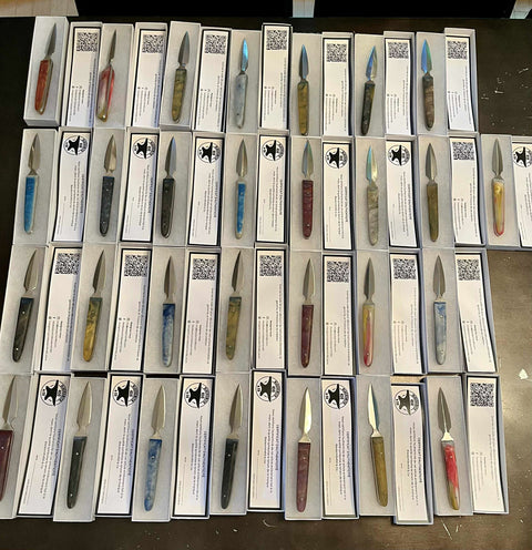 Oyster Knife - Faber by Blacksmith 450 & Co - Alambika Canada