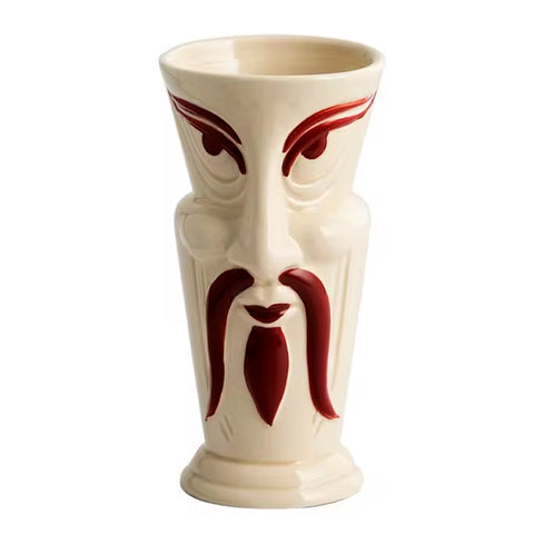 Tiki Mug - Fu Manchu (White) by Alkademie - Alambika Canada