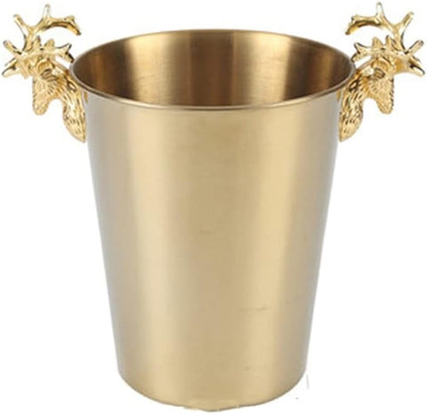 Ice Bucket - Deer Tall- Gold by Alambika - Alambika Canada