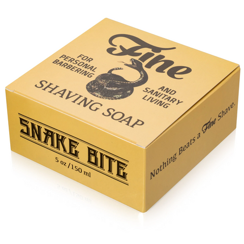 Fine Accoutrements Snake Bite Shave Soap by Alambika - Alambika Canada