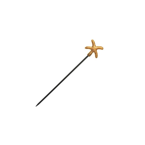 Cocktail Pick - Starfish Gold by Alambika - Alambika Canada