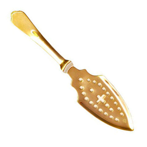 Absinthe Spoon - Swiss Cross Gold by Alambika - Alambika Canada