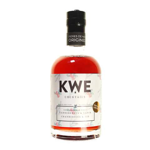Kwe Cocktails Cranberries & Fir Syrup by KWE Cocktails - Alambika Canada